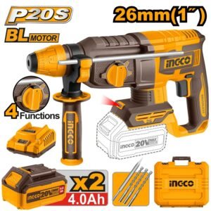 ROTOMARTILLO 20V BATERIA x 2 y CARGADOR C/VALIJA