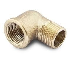 CODO BRONCE 1/2" M-H