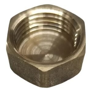 TAPA HEMBRA BRONCE 1/2"