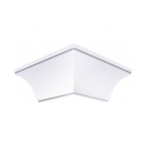 ESQUINERO NOBLE EXTERNO VLICK BLANCO P/CIELO RASO