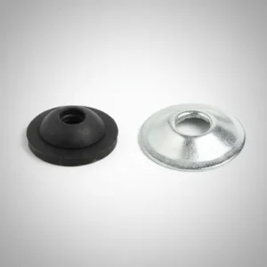 KIT ARANDELA CHAPA Y PVC 1/4