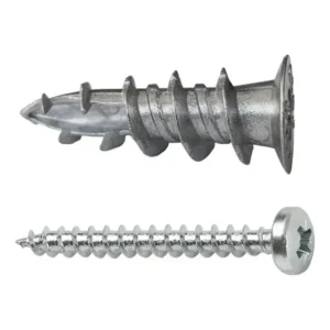 TACO YESO METAL C/ TORNILLO 30MM