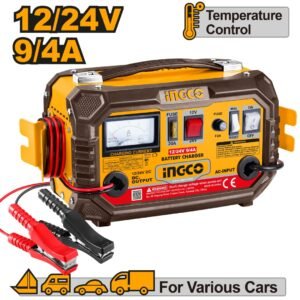 CARGADOR BATERIA 12/24V AUTO INGCO