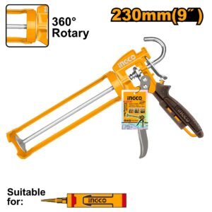 PISTOLA APLICAR SILICONA INGCO