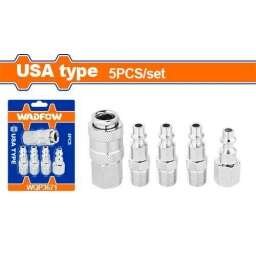 SET X 5 ACOPLES PARA COMPRESOR 1/4 WADFOW