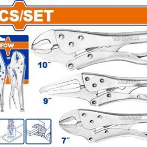 SET X3 PINZA MORSA 7", 9", 10"