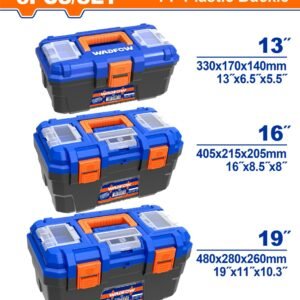 SET X 3 VALIJAS HERRAMIENTAS 13", 16", 19" WADFOW