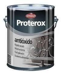 PROTEROX GRIS FONDO ANTIOXIDO X 1 LT. * SINTEPLAST *