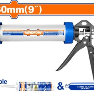 PISTOLA SILICONA PRO ALUMIÑO 9" WADFOW