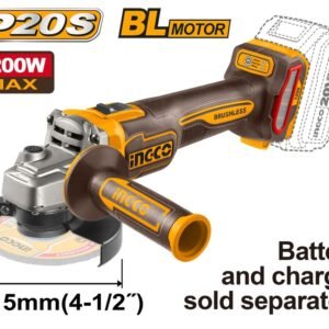AMOLADORA 4,5 20v SIN BATERIA NI CARGADOR INGCO