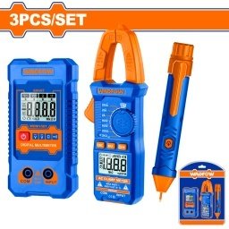 PINZA AMPERIMETRICA DETECTOR DE CORRIENTE Y TESTER WADFOW