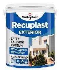 RECUPLAST EXTERIOR BLANCO 20 LTS.