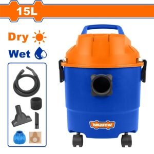 ASPIRADORA 15LTS SECO-HUMEDO 1200W WADFOW
