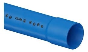 CAÑO PVC AZUL CL10 32MM.