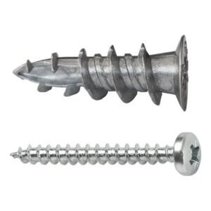 TACO YESO METAL C/ TORNILLO 30MM